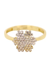 Cigold Taşlı Kartanesi Yüzük 14 Ayar Altın 2,07 Gr OA-C11601028629 - 3
