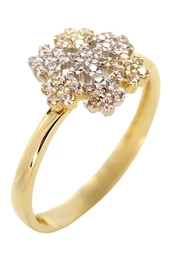 Cigold Taşlı Kartanesi Yüzük 14 Ayar Altın 2,07 Gr OA-C11601028629 - 2