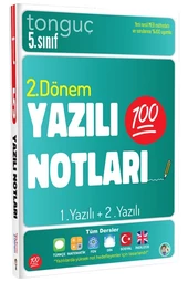 5. Sınıf Zoru Bankası Tüm Dersler ve 2. Dönem Yazılı Notları - Tonguç Akademi - 3