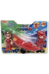 2 Figürlü Baykuş Kız Arabalı Set Pijamaskeliler thumbnail 3