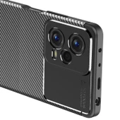 Vendas Xiaomi Redmi Note 12 Pro 5G Uyumlu Deep Dizayn Auto Focus Tasarımlı Karbon Dizayn Kılıf - 9