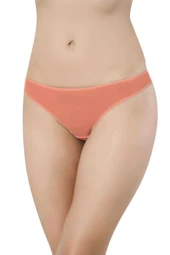 9 adet Süper Eko Set Likralı Kadın Slip Külot Pudra thumbnail 2