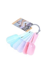 6 Lı Plastik Baharat Kaşığı - 1