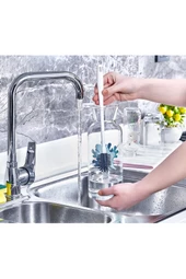 Şişe Ve Biberon Temizleme Fırçası Silikon Fırça Fr-401 - 1