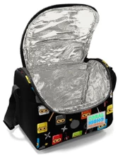 Coral High Erkek Çocuk Okul Beslenme Çantası - Siyah Ninja Baskılı Isı Yalıtımlı - 2