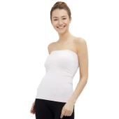 Kadın Dikişsiz Askısız Straplez Bayan Atlet 852 - 10