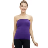 Kadın Dikişsiz Askısız Straplez Bayan Atlet 852 - 4