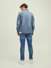 Jack Jones Sheridan Erkek Jean Gömlek 12138115 - 4