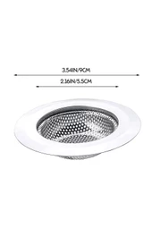 Mutfak Su Lavabo Filtresi Örgü Süzgeç Paslanmaz Çelik 7.5 cm Çap - 4