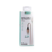 W04 Micro USB Samsung Huawei Xiaomi Metal Şarj, Data Kablosu - 1