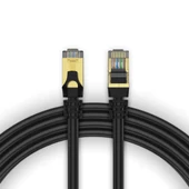 Qgeem QG-OT0620 20mt Cat6 CU AWG24-7 UTP Siyah Network Kablosu - 2