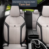 Otom Swan Series Universal Oto Koltuk Kılıfı  Bej - 2