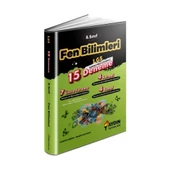 LGS 8. Sınıf Fen Bilimleri 15 Deneme - 1