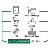 Sleepy Easy Clean Yüzey Temizlik Havlusu&Mendili 100+2x15 (130 Yaprak) - 6
