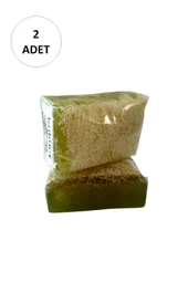 2 Adet Doğal Kabak Lifli Kükürt Sabunu - 1