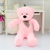 90 cm Papyonlu Peluş Ayıcık - % 100 YERLİ - 1