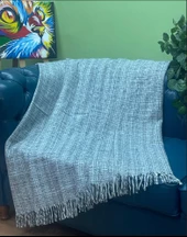 Komfort Home Tek Kişilik Pamuklu Skoç Kırık Desen Tv Battaniyesi 150x200 CM - 2