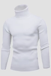 Unisex 5’li Hazır Paket Balıkçı Yaka Kaşkorse Slimfit Boğazlı Kazak - 3