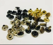 Perçin Rivet 75 no 12mm 25 Takım (Leathercraft, Deri Hobi) - 1