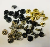 Perçin Rivet 75 no 12mm 25 Takım (Leathercraft, Deri Hobi) - 2