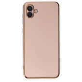 Samsung Galaxy A04E Kılıf Luxury Seri Kamera Korumalı Silikon Kapak - 9