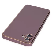 Samsung Galaxy A04E Kılıf Luxury Seri Kamera Korumalı Silikon Kapak - 7