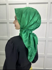 Siyane Scarf Dama Desen Jakarlı Eşarp 00948  BENETTON - 5
