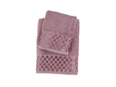 Bambu Soft Dama Desenliı Banyo Havlu Takımı 6 Renk - 2