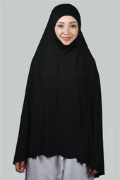 Hazır Türban Peçeli Pratik Eşarp Tesettür Nikaplı Hijab - Namaz Örtüsü Sufle (5XL) - 5