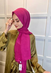 Harem Scarf Brisa Vual Şal 00816  FUŞYA thumbnail 3