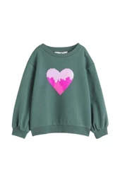 Pullu Çocuk Sweatshirt - 2
