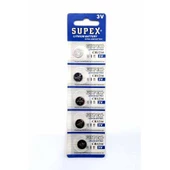 Supex CR1216-C5 3V Lityum Düğme Pil 5'li Paket - 1