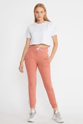 Yanları Şeritli Cepli Pantolon Eşofman Altı 8923 - 8