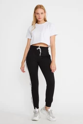 Yanları Şeritli Cepli Pantolon Eşofman Altı 8923 - 3