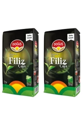 Doğuş Karadeniz Siyah Filiz Çayı 1 Kg X 2 Adet - 1