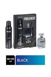 Parlement 50 Ml Black Erkek Parfüm + 150 Ml Deodorant Seti - 1