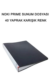 Noki Prime Sunum Dosyası 40 Yaprak Karışık Renk - 1