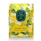 Eyüp Sabri Tuncer 50li Mendil Klasik Limon Kolonyalı  (9,3 x 12,5) Doypack - 1