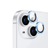 Vendas Apple iPhone 15 Plus Zore CL-12 Premium Safir Kamera Lens Koruyucu - 6