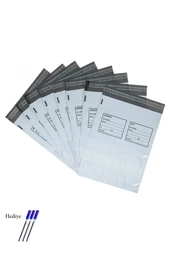 Cepli Küçük Boy Kargo Poşeti 24x30+5 cm - 200 Adet (40+40=80 Mikron) - 1
