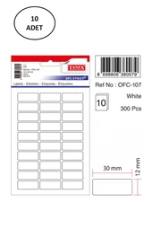 Tanex Ofc 107 Ofis Etiketi 10 Adet - 1