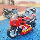Canali Toys Sürtmeli Işıklı Sesli Kawasaki Motor 7732,Oyuncak Motor - 3