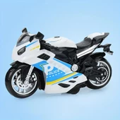 Canali Toys Sürtmeli Işıklı Sesli Kawasaki Motor 7732,Oyuncak Motor - 4