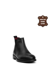 MARCOMEN 03838 LASTİKLİ STYLISH DERİ ERKEK CHELSİ BOT - 1
