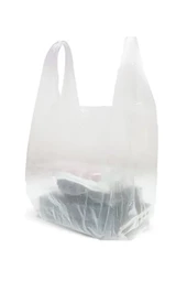 Şeffaf Atlet Poşet Küçük Boy 24x43 cm 1 Paket Takriben 300 Adet - 1