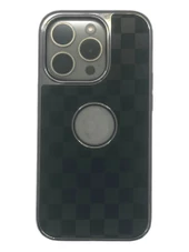 Hole Checkers Case Lacivert iPhone 15 Pro - 5