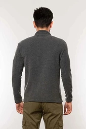 Cazador 5632 Erkek Polar Sweat ANTRA MELANJ - 5