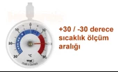TFA Buzdolabı Termometresi Plastik Askılı - 3