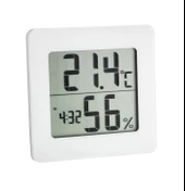 TFA Dijital Saatli Nem Ölçer Termometre - 1