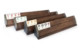 Helena Wood Art VIP El Yapımı Masif Ahşap Okey Takımı - 5